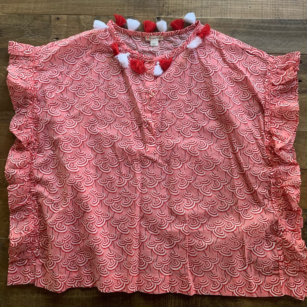 Adorable size 10 J Crew Girls Swimsuit cover